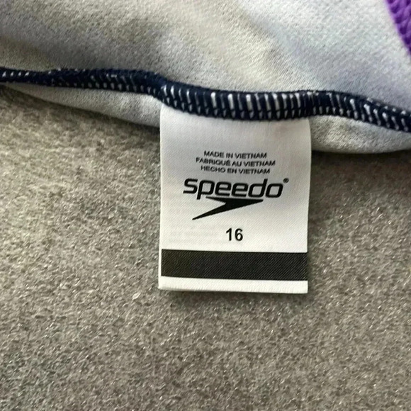 [Y16]Speedo  Girl One Piece Swim Suit - Picture 3 of 5